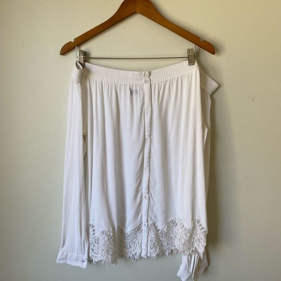 Second Female Off Shoulder Blouse Sz M - Picture 7 of 13